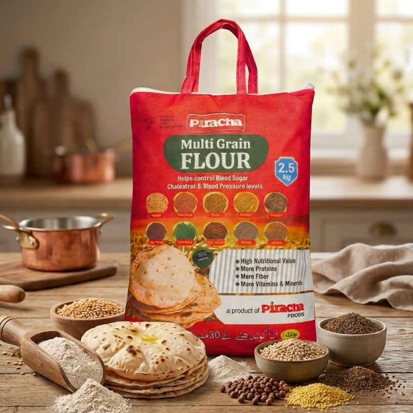 Multigrain Flour (10 Grains)- 2.5kg Piracha Foods